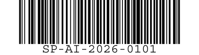 Barcode for record SP-AI-2026-0101
