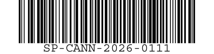 Barcode for record SP-CANN-2026-0111
