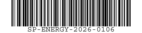 Barcode for record SP-ENERGY-2026-0106