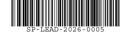 Barcode for record SP-LEAD-2026-0005