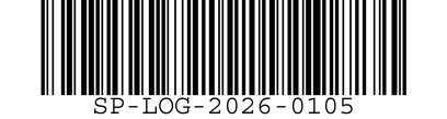 Barcode for record SP-LOG-2026-0105